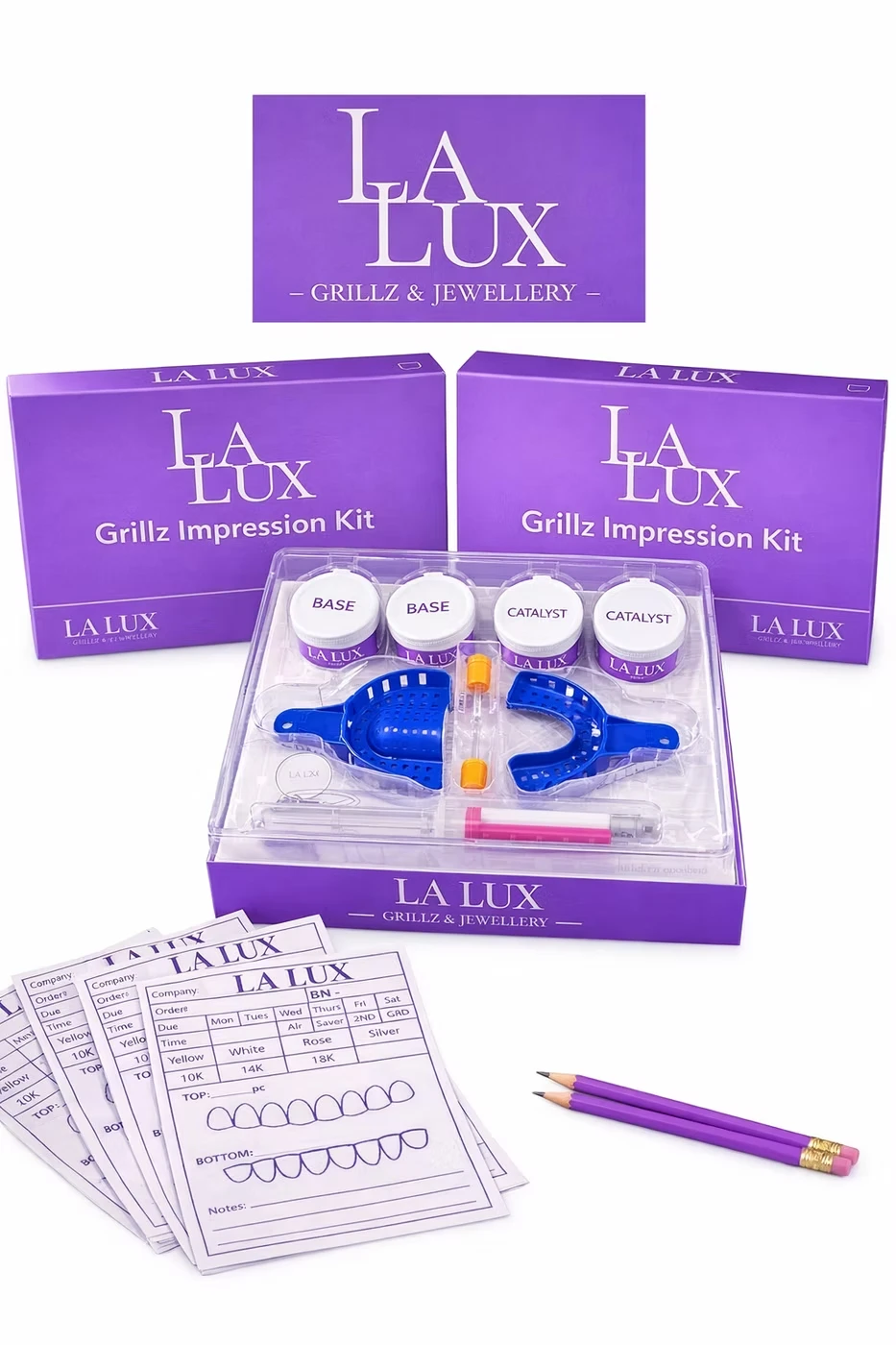 Grillz Mould Kit — La Lux Oslo, Aftrykssæt