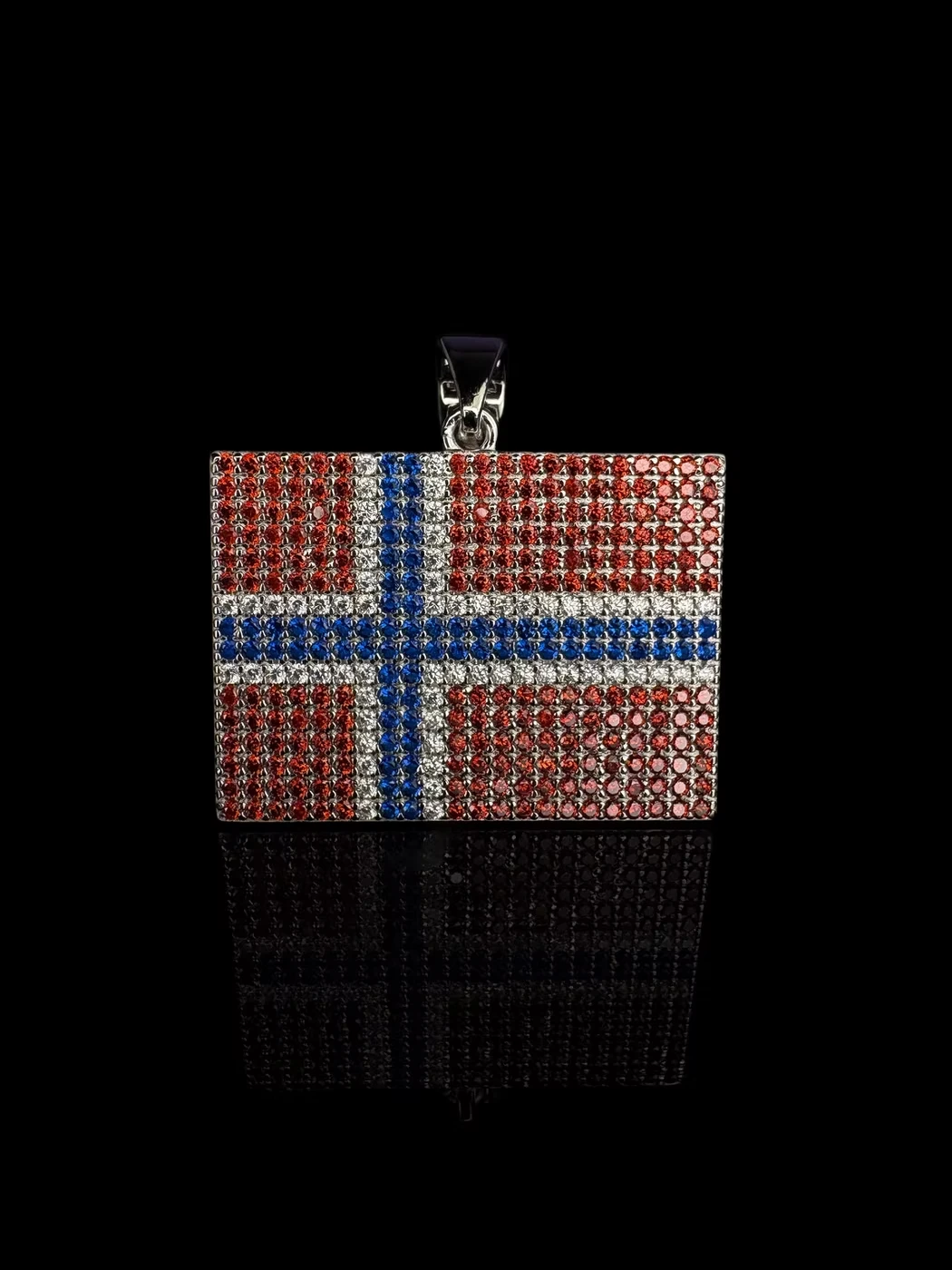 Iced Out Norge Flagg — La Lux Oslo